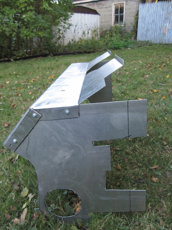 Did some fmic/radiator ducting work...pics 3000GT/Stealth